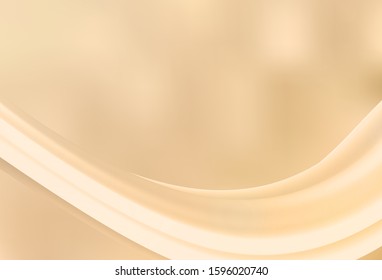 Light Yellow vector blurred shine abstract background. An elegant bright illustration with gradient. Background for a cell phone.