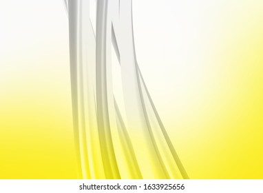 Light Yellow vector blurred shine abstract template. Abstract colorful illustration with gradient. New style for your business design.