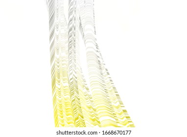 Light Yellow vector blurred shine abstract template. Abstract colorful illustration with gradient. New style for your business design.