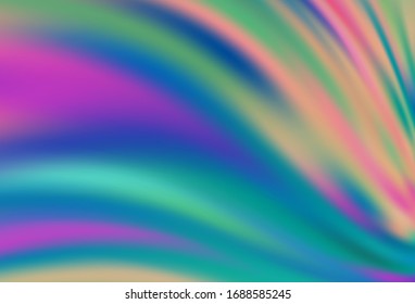 Light Yellow vector blurred shine abstract template. New colored illustration in blur style with gradient. Blurred design for your web site.