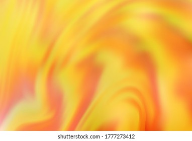 Light Yellow vector blurred shine abstract background. Colorful illustration in abstract style with gradient. Background for a cell phone.
