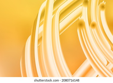 Vector amarillo claro borroso brillo textura abstracta. Ilustración abstracta brillante con diseño gradiente. Nueva forma de tu diseño.