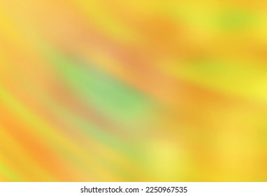 Light Yellow vector blurred shine abstract background. Colorful illustration in abstract style with gradient. New style for your business design.