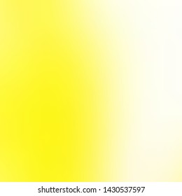 Light Yellow vector blurred template. Gradient abstract illustration with blurred colors. Smart design for your apps.