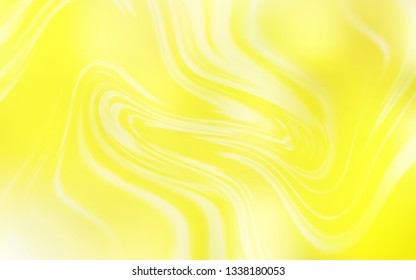 Light Yellow vector colorful abstract background. Colorful illustration in abstract style with gradient. Background for designs.