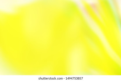 Light Yellow vector colorful abstract texture. Glitter abstract illustration with gradient design. Background for a cell phone.