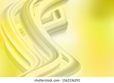 Light Yellow vector colorful abstract texture. An elegant bright illustration with gradient. New style for your business design.