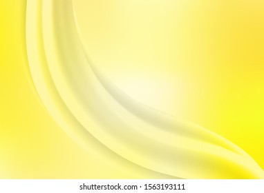 Light Yellow vector colorful abstract background. Modern abstract illustration with gradient. Smart design for your work.