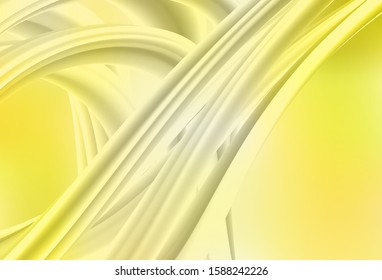 Light Yellow vector colorful abstract texture. An elegant bright illustration with gradient. Background for a cell phone.
