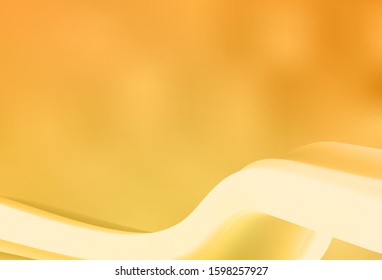 Light Yellow vector colorful abstract texture. Glitter abstract illustration with gradient design. Smart design for your work.