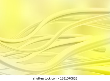 Light Yellow vector colorful abstract background. New colored illustration in blur style with gradient. New style design for your brand book.