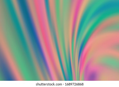 Light Yellow vector colorful abstract texture. Glitter abstract illustration with gradient design. New style design for your brand book.