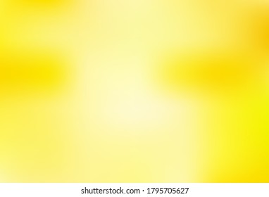 Light Yellow vector colorful abstract texture. Colorful abstract illustration with gradient. New style design for your brand book.