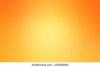 Light Yellow vector colorful blur background. Colorful illustration in abstract style with gradient. The best blurred design for your business.