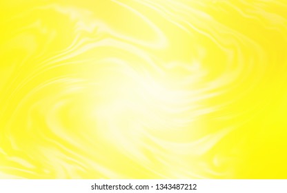 Light Yellow vector colorful blur backdrop. Colorful abstract illustration with gradient. Smart design for your work.