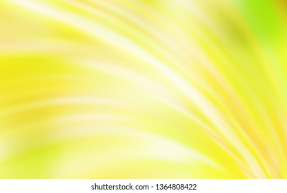 Light Yellow vector colorful blur backdrop. A completely new colored illustration in blur style. Smart design for your work.