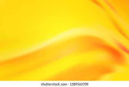 Light Yellow vector colorful blur backdrop. Colorful abstract illustration with gradient. New design for your business.