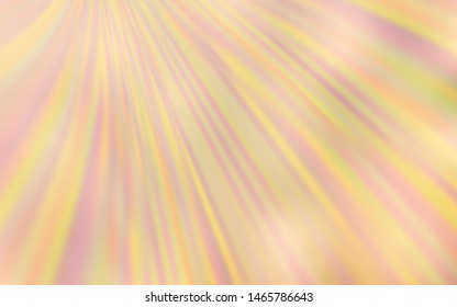 Light Yellow vector colorful blur background. Creative illustration in halftone style with gradient. New style for your business design.
