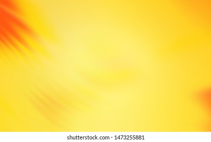 Light Yellow vector colorful blur backdrop. A completely new colored illustration in blur style. The best blurred design for your business.