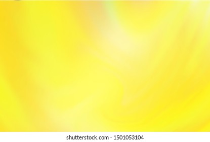Light Yellow vector colorful blur background. Modern abstract illustration with gradient. Completely new design for your business.