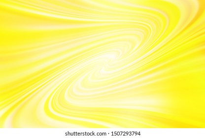 Light Yellow vector colorful blur background. Creative illustration in halftone style with gradient. Blurred design for your web site.