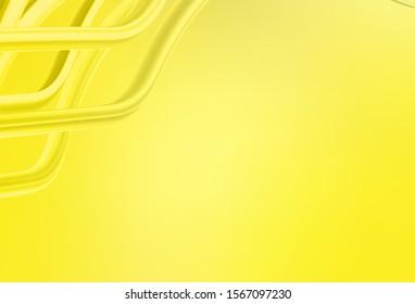 Light Yellow vector colorful blur backdrop. Abstract colorful illustration with gradient. New way of your design.