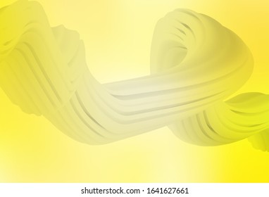 Light Yellow vector colorful blur background. Creative illustration in halftone style with gradient. The best blurred design for your business.