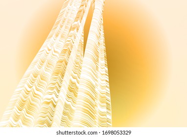 Fondo de desenfoque colorido vectorial amarillo claro. Nueva ilustración de color en estilo borroso con degradado. Diseño completamente nuevo para su negocio.