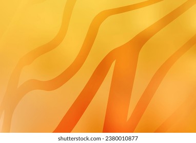 Fondo difuso colorido del vector amarillo claro. Ilustración abstracta brillante con diseño gradiente. Diseño borroso para su sitio web.