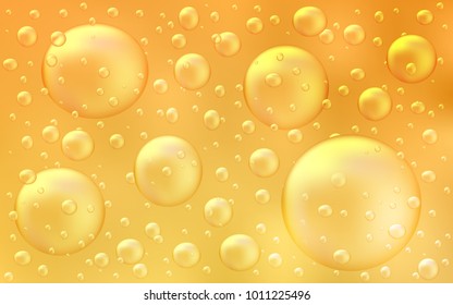 Light Yellow vector cover with spots.