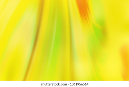 Light Yellow vector glossy abstract background. Creative illustration in halftone style with gradient. Background for a cell phone.