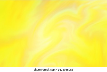 Light Yellow vector glossy abstract background. Modern abstract illustration with gradient. New style design for your brand book.