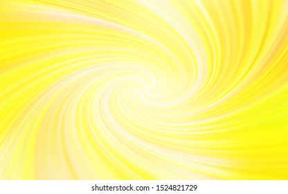 Light Yellow vector glossy abstract layout. Colorful illustration in abstract style with gradient. New design for your business.