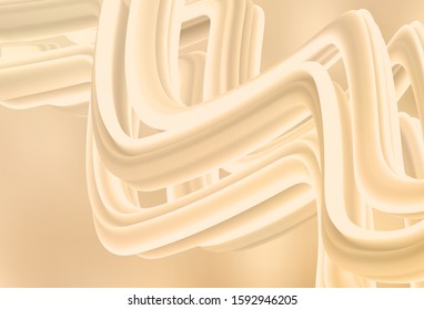 Light Yellow vector glossy abstract background. New colored illustration in blur style with gradient. Completely new design for your business.