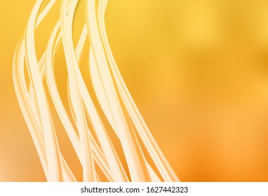 Light Yellow vector glossy abstract layout. An elegant bright illustration with gradient. Background for designs.