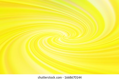 Hellgelbe Vektorillustration, glänzender abstrakter Hintergrund. Moderne abstrakte Illustration mit Farbverlauf. Eleganter Hintergrund für ein Markenbuch.