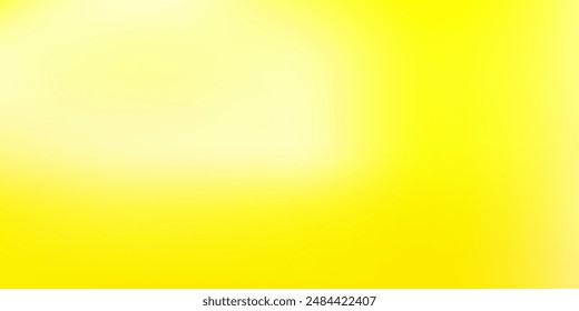 Light yellow vector gradient blur background. Shining colorful blur illustration in abstract style. Modern design for your apps.