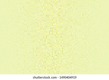 Light Yellow vector layout with circle shapes. Blurred decorative design in abstract style with bubbles. Design for your business advert.