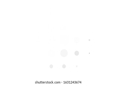 Light Yellow vector layout with circle shapes. Abstract illustration with colored bubbles in nature style. Pattern for beautiful websites.