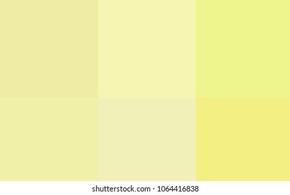 Light Yellow vector layout with set of colors. Decorative design of colorful palette. Set of colors for clever designers.