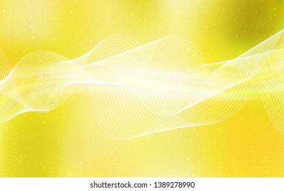Light Yellow vector modern elegant layout. Colorful abstract illustration with gradient. Smart design for your work.