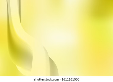 Light Yellow vector modern elegant layout. Colorful illustration in abstract style with gradient. New design for your business.