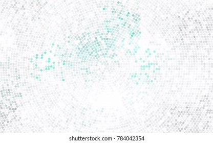 Light Yellow vector modern geometrical background. Abstract template. Geometric pattern in square style with gradient.