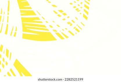 Light Yellow vector natural background with flowers An elegant bright illustration with flowers. Brand new design for your business.