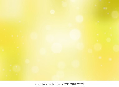 Light Yellow vector pattern in Christmas style. A colorful design in Christmas style with gradient. Best design for a college poster, banner.