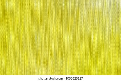 Light Yellow vector pattern with curved circles. Brand-new colored illustration in marble style with gradient. The template for cell phone backgrounds.
