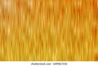Light Yellow vector pattern with curved circles. Colorful abstract illustration with gradient lines. A completely new template for your business design.