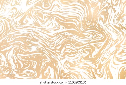 Light Yellow vector pattern with lamp shapes. Shining crooked illustration in marble style. Marble style for your business design.