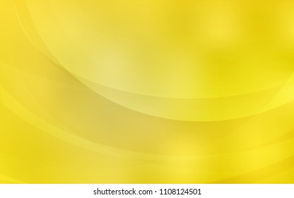 Light Yellow vector pattern with lava shapes. Creative geometric illustration in marble style with gradient. The template for cell phone backgrounds.