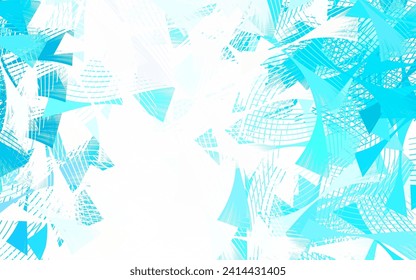 Light Yellow vector pattern with random forms. Decorative design in abstract style with random forms. Background for a cell phone.